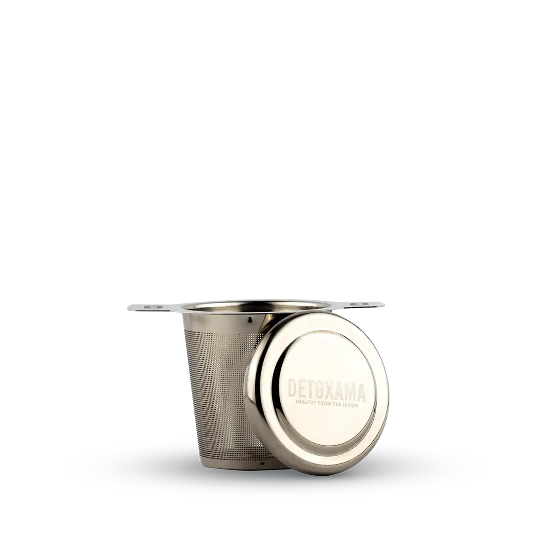 Detoxama Theezeefje met deksel - RVS