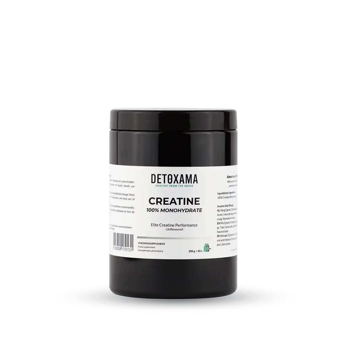 Detoxama Creatine 100% Monohydraat