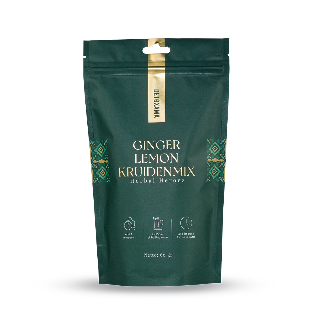 Detoxama Ginger lemon kruidenmix